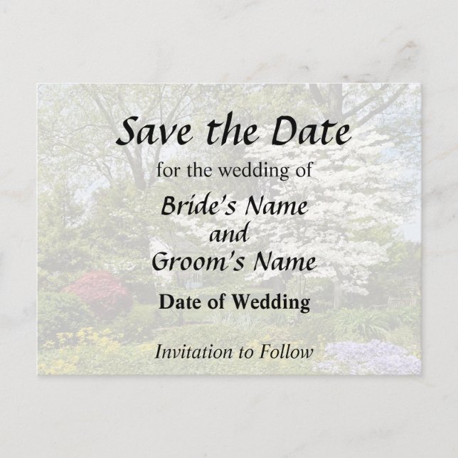 Kornell i blomning meddelande vykort (Framsida)