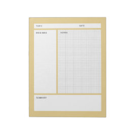 Kornell Notes (diagram) Anteckningsblock