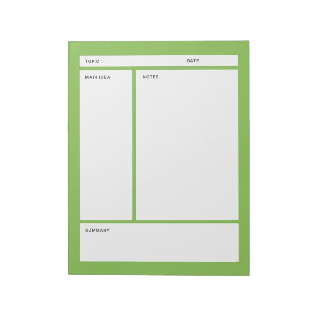 Kornell Notes (vanlig) Anteckningsblock (Roterad)