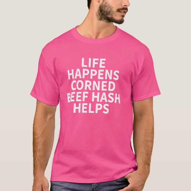 Kornerad hash-apparat - Underbar Funny Hash Älskar T Shirt (Framsida)