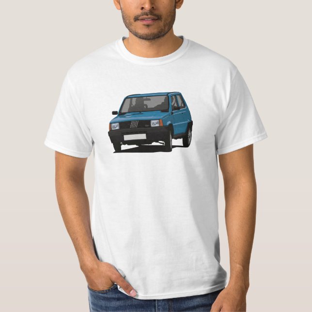 Kornering av Panda Mk1 - DIY - 18 färg-alternativ T Shirt (Framsida)