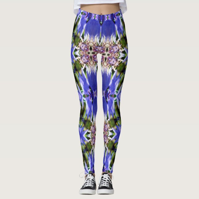 KORNFLOWER FLOWERS LEGGINGS (Framsida)