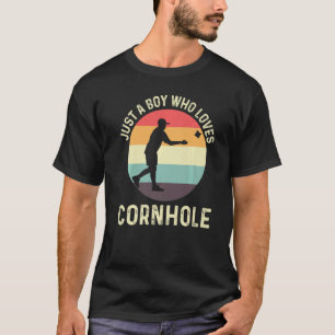 Kornhålskonstruktioner för boys Kids Bean Bag Toss T Shirt