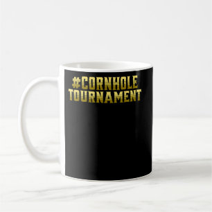 kornholetournament Funny Cornhole Kaffemugg