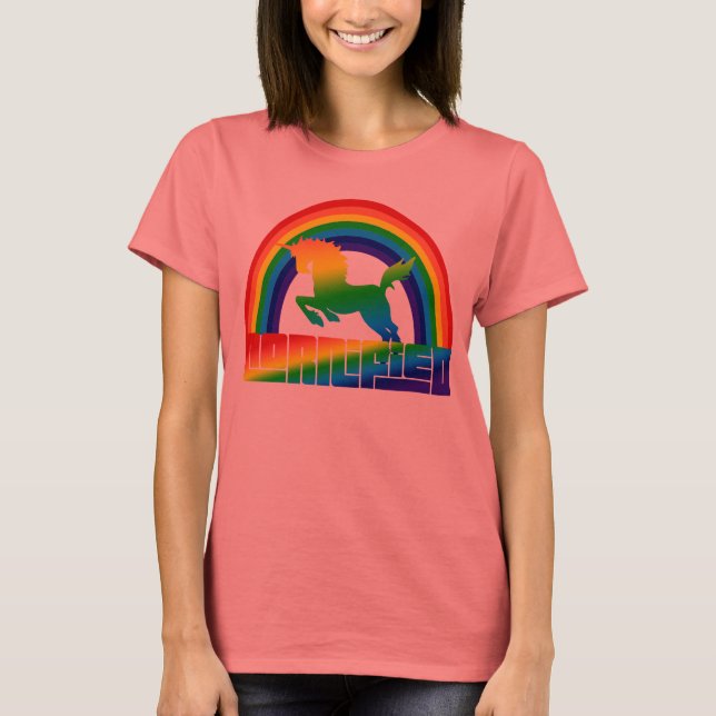 Kornifierad tonåring på 80-talet tee shirt (Framsida)