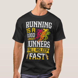 Körning är en Bra Workout Springers Fall Asover Fa T Shirt