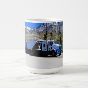 Körning av drivrutin för säd - gods Lastbil Kaffemugg