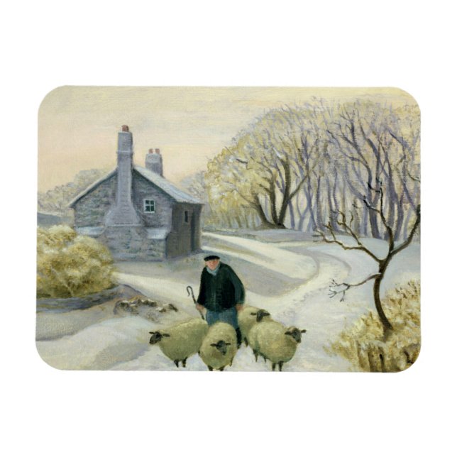 Körning av får magnet (Horisontell)