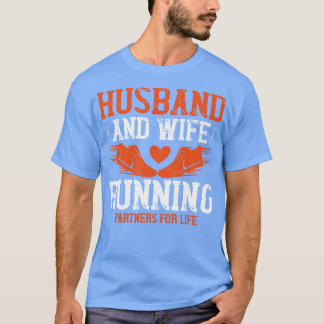 Körning av hustru och hustru t shirt