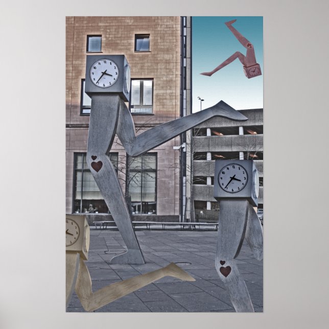 Körning av klockor Poster utskrift (Framsidan)