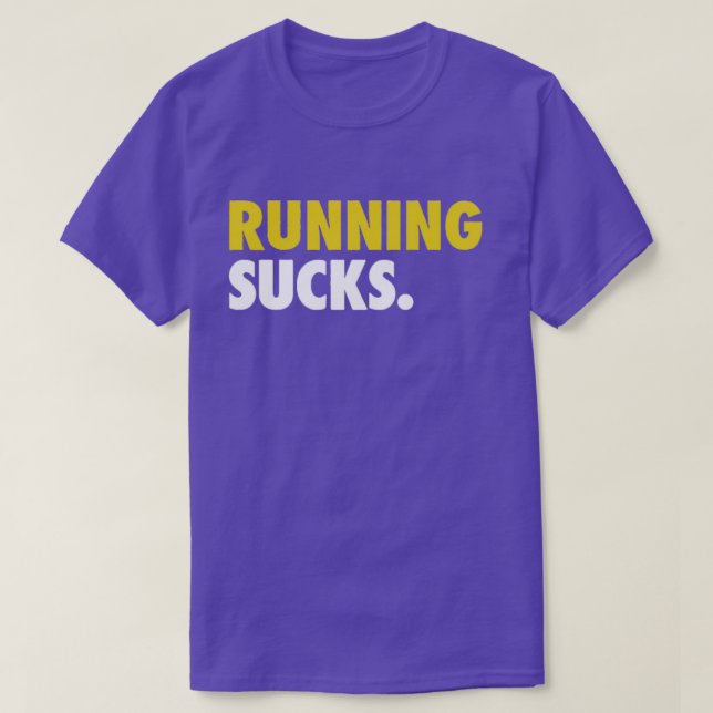Körning av sucks t shirt (Design framsida)