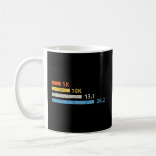 Körning Avstånd I - 5 000 000 13.1 26.2 Marathoner Kaffemugg