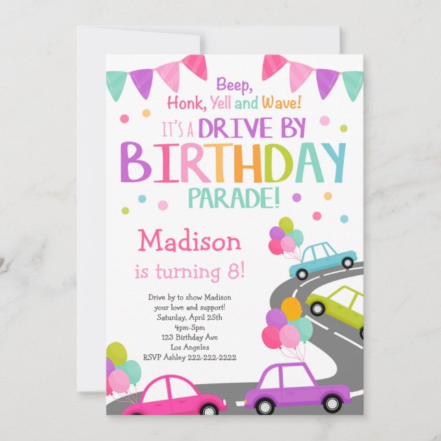 Körning efter inbjudan, inbjudan till karantän (Framsida)