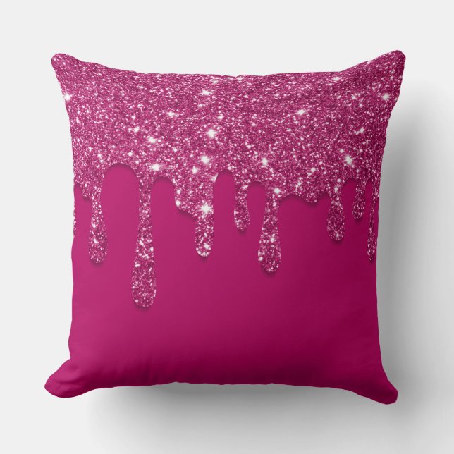KÖRNING GLITTER DEKORATIV KUDDE (Framsida)