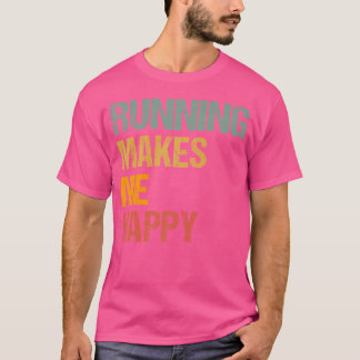 Körning gör att jag kör Lycklig Player Coach T Shirt