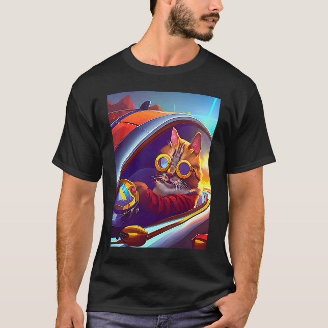 Körning i stil med mitt hårig pilot Vol 1 T Shirt (Framsida)