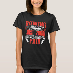 Körning utan halvtidsgräns, endast 2 000 meter t shirt