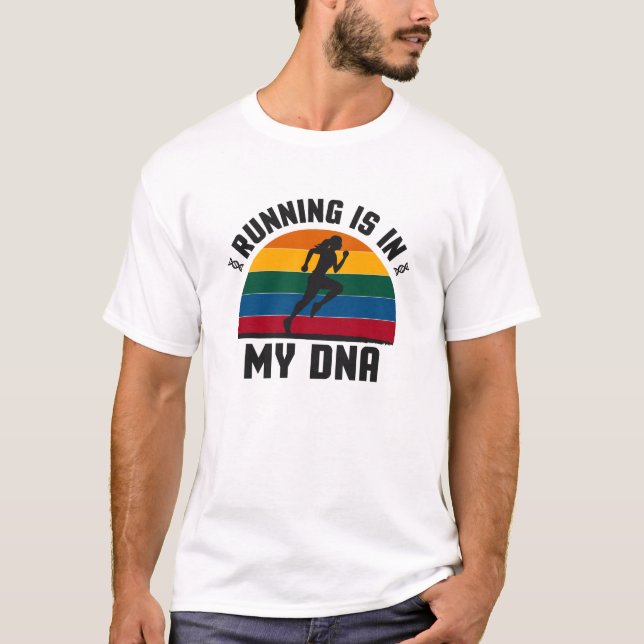 Körningen är i mitt DNA T Shirt (Framsida)