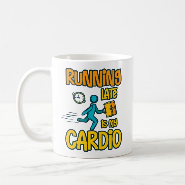 Körningen för sent är Mitt ljud Kaffemugg (Vänster)