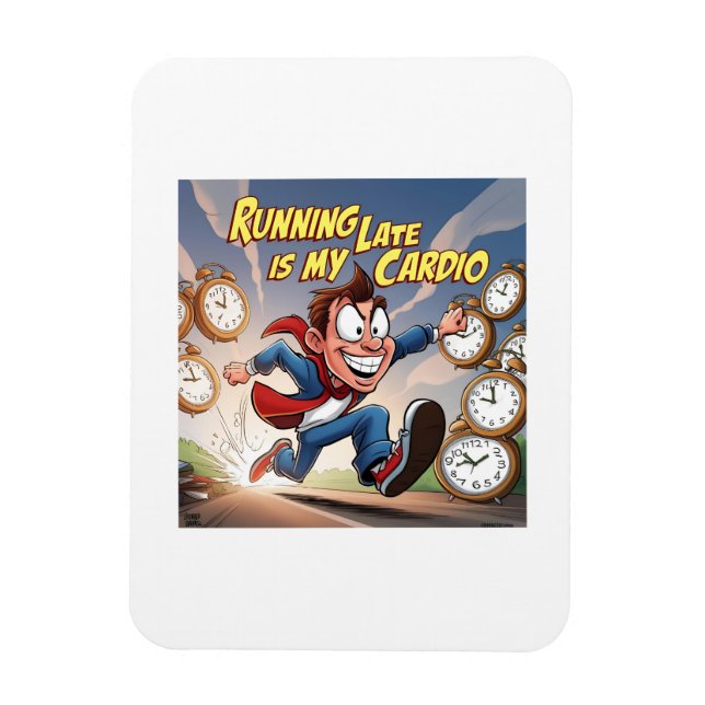 Körningen för sent är Mitt ljud Magnet (Vertikal)