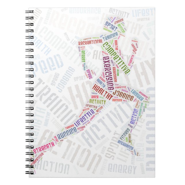 Körningsflicka Anteckningsbok Med Spiral (Framsidan)