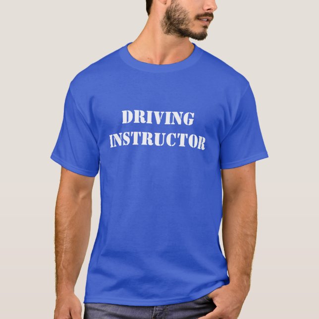 Körningsinstruktör Tee (Framsida)