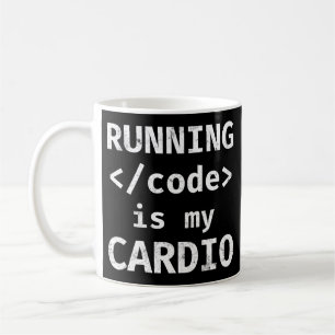 Körningskod för programmerarkod är Min Cardio Kaffemugg