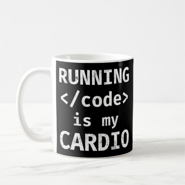Körningskod för programmerarkod är Min Cardio Kaffemugg (Vänster)