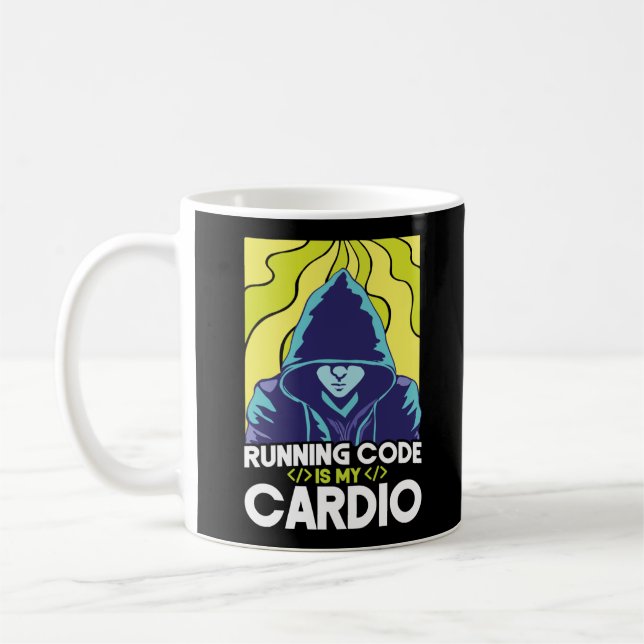 Körningskod för programmerarkod är Min Cardio Kaffemugg (Vänster)