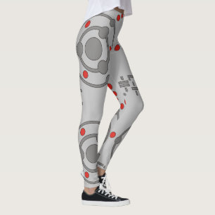 Kornkreis Piktogramm/piktogram II för skörd-cirkel Leggings