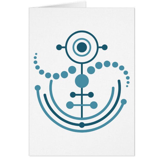 Kornkreis VIII Hälsningskort (Framsidan)