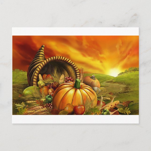 kornucopia vykort (Framsida)