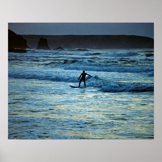 Kornväggsurfning Poster (Framsidan)