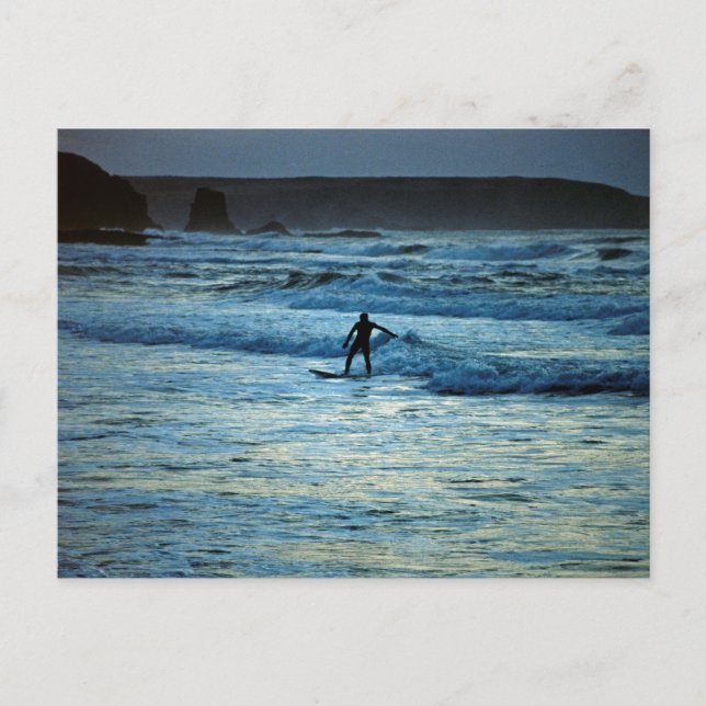 Kornväggsurfning Vykort (Framsida)