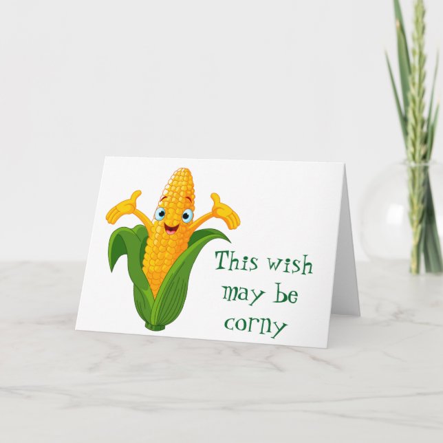 ***KORNY*** MEN ROLIGT BIRTHDAY ÖNSKEMÅL TILL MIN  KORT (Framsida)