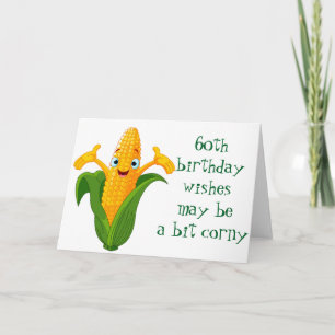 ***KORNY** önskemål FÖR DIN ***60 BIRTHDAY *** Kort