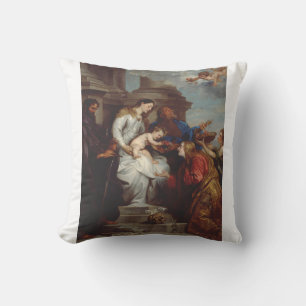 Koronation av Saint Rosalia av Anthony van Dyck Kudde