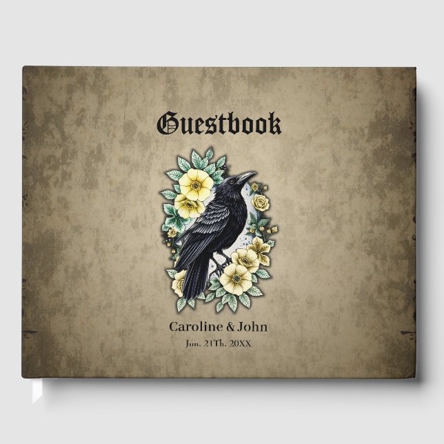 Korpens ära och elegans. gästböcker (Framsida)