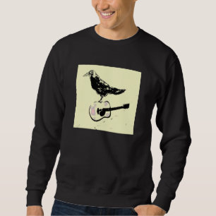 korpguitar sång långärmad tröja