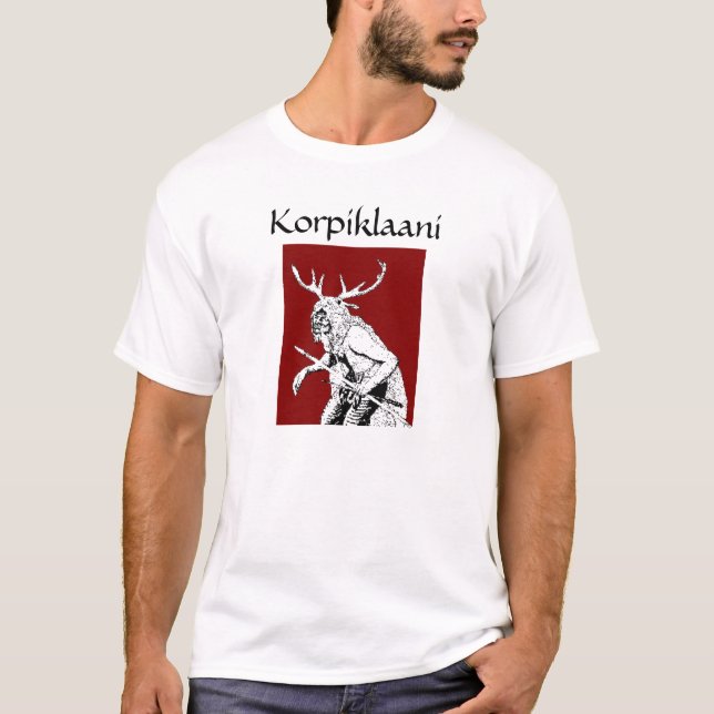 Korpiklaani shamanskjorta tee shirt (Framsida)