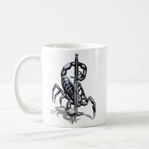 Korpion, 3D-illustration T-Shirt-Truckerkeps Butt Kaffemugg