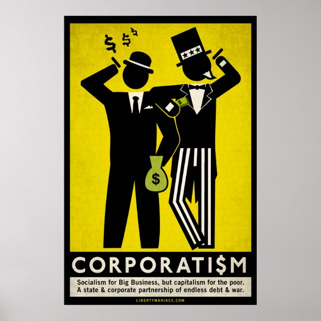 Korporatism Poster (Framsidan)