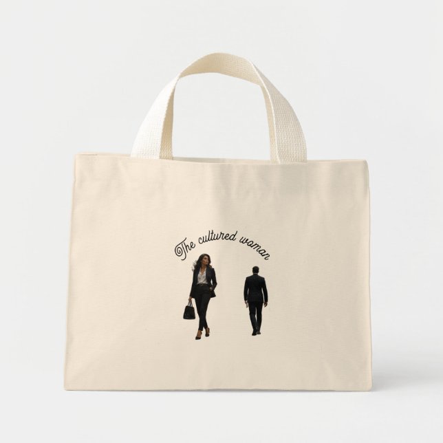 Korporativ Drottning Totebag Mini Tygkasse (Framsidan)