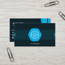 Korporativ Teal Svart Professionell