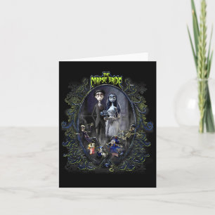 Korpse Bride &Groom amp; Bride Scary Ram Kort