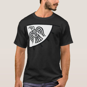 Korpsvart baner (den Viking flagga) Tee