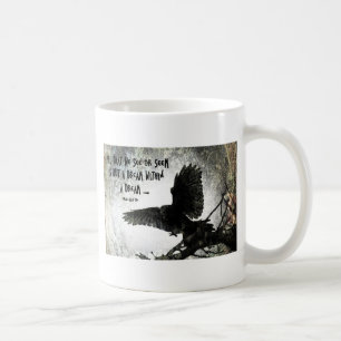 Korpsvart dröm kaffemugg