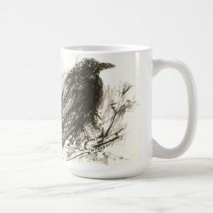 korpsvart kaffemugg