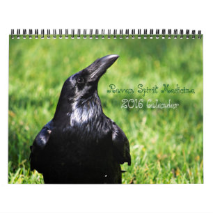 Korpsvart kalender för andemeddelanden 2016