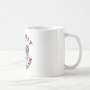 Korpsvart klan för Tlingit Kaffemugg
